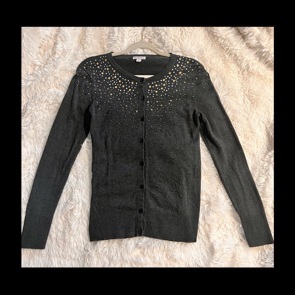 Merona Sweaters, Bejeweled sweater. Size Medium. Excellent condition